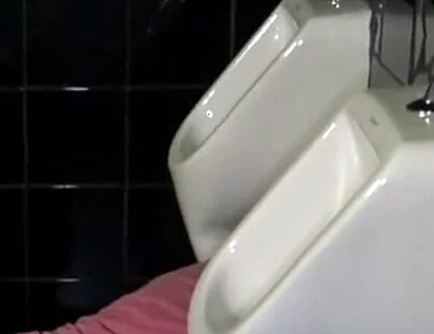 Slut Fucked Raw in Public Toiles by Arab