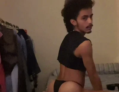 Talking to Y'all, Showing off My Black Panties and My Feet