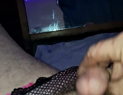 Piss and Cum!!! Panty Pee