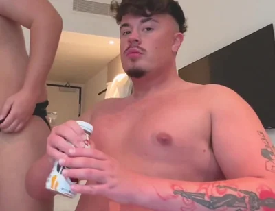 Fat Gainer Boy Fed and Teased