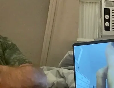Jerking off to One of My Videos on Hamster