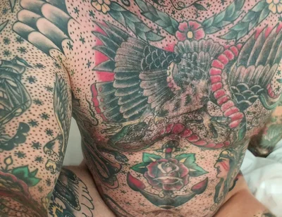 Tattooed Dom Ass Worship Solo