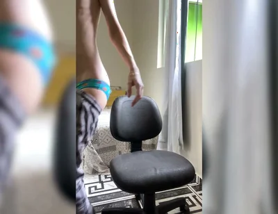 Skinny Blonde Twink Taking off His Clothes and Showing His Ass Waiting to Be Fuck