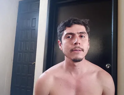 Naked Workout Handsome Guy