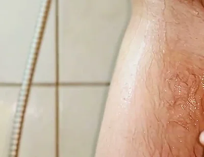 Fat Cum Load in the Shower