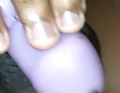 Black Femboy Sissy Shoots a Big Load of Cum in Chastity Cage