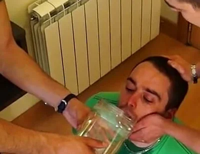 Slave punished by two masters