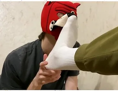 Good Boy Licks Feet And Sucks Uncut, Big Cock Of Young Top