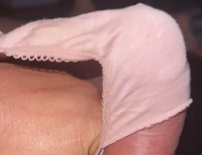 Satin Pink Pantie Crush