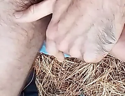 Cock Melting Into My Hand - Edging in the Wilderness