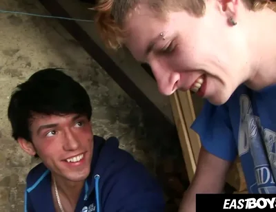 Czech Twinks In Steamy Kissing, Blowjob And Rimming Action