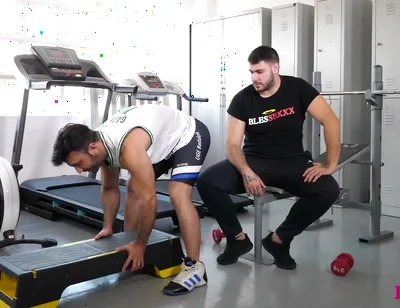 Kike Gil And Magic Javi - Giving It To The Hot Personal Trainer