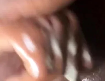Horny Breeding Big Black Cock Stroking and Cumming Hard