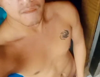 Asian Twink Boy Outdoor Wanking