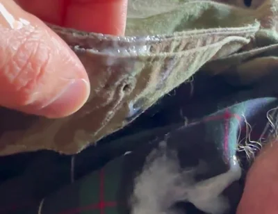 Army Soldier Jerks off in Some Plaid Boxer Shorts Under His Uniform with 2 Cum Shots!