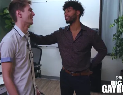 Trevor Harris And Tony Genius In Office Chemistry: Trevor Sucks Tonys Big Cock Hard 7 Min