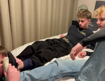 German master boys dirty stinky socks and feet
