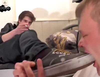 Germany master sneaker spitting party boys