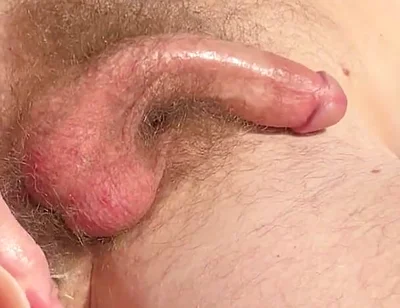 Large Dildo in My Hairy Hole