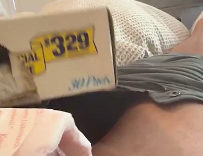 Kotex Thin and Stayfree Box Fucking Big Cum