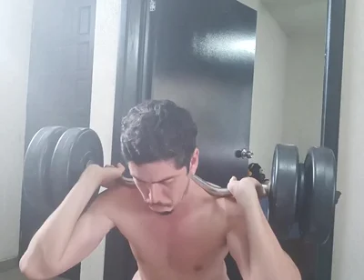 Working Out My Ass Literally - Naked Workout Two