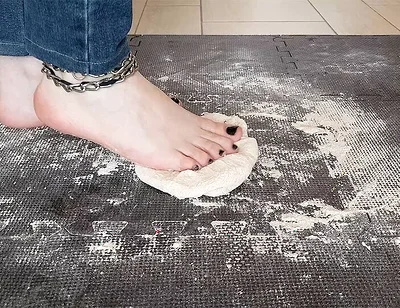 Squishing Pizza Dough