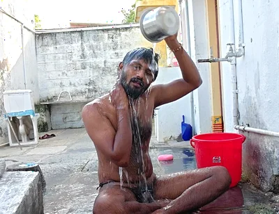 Xhard - Outside Bathing Video Kumbha Manoj Kumar