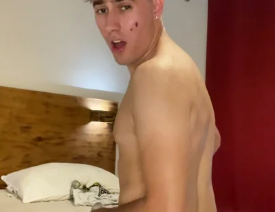 Quick Clip of Kyle Taking a 9 Inch Toy to Get Him Ready for a Good Fuck! Who Wants to See Him Take a Big Dick?
