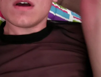 Cum Eating Boy Makes a Mess