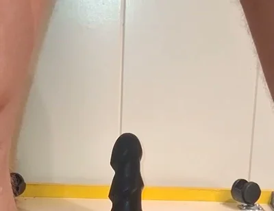 Close up! Anal Play Twink Riding Dildo's