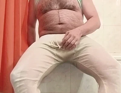 Dirty-jb Completely Pissed off in the Toilet. Underwear and Socks