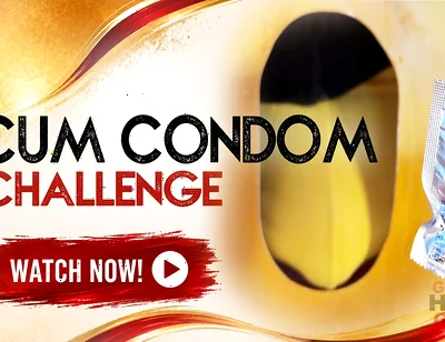 Gloryhole I Drip His Thick Hot Load Straight From the Condom Into My Mouth