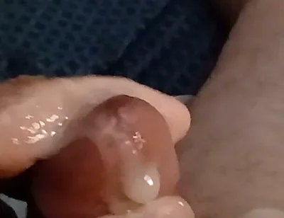 Sunday Night Cum with a Vibrator in Ass