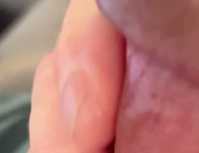 Playing with My Small Wet Cock