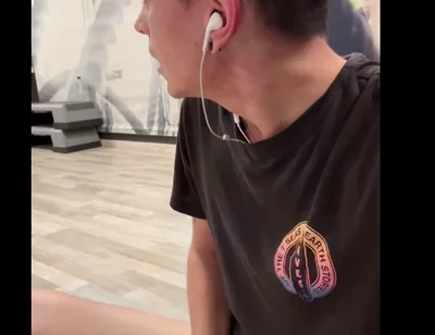 Got Horny in the Gym While Training so I Decided to Take the Risk and Jerk off Hoping to Get Caught
