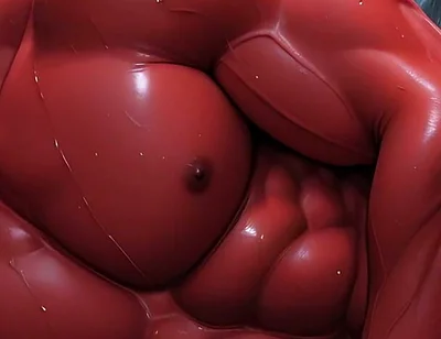 Demonic Incubus Solo Slow Stroking with Heavy Leak