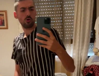 I was jerking off today after work