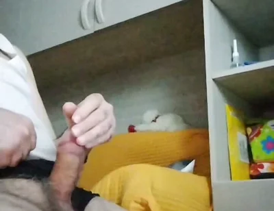 Davide Desiderio's Porn Show with Final Cumshot!