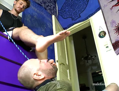 Court Dominance Worshiping Basketball Star Caloss’s Giant Soles