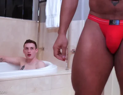 Dillon Diaz And Josh Cannon In Sneaky Eyes On Sudsy Swimmers