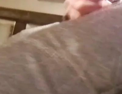 Flashing and Dripping Precum on a Public Bench