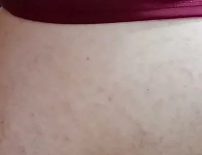 Man Showing His Butt in the Bathroom