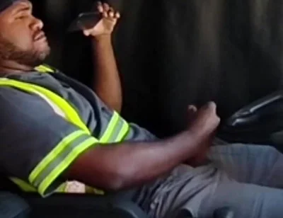 Lunchtime, Alone Inside the Truck.