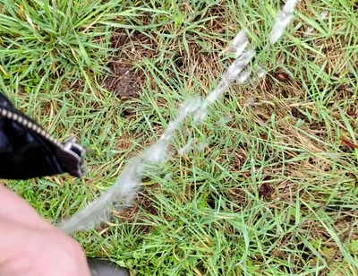 Outdoor Piss in the Rain