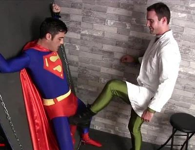 Superman Gets Ballbusted