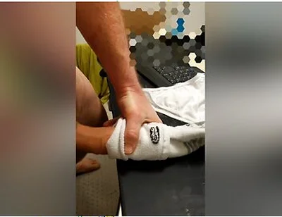 Vocal Stepdad Plays & Fucks Sock For His Fans