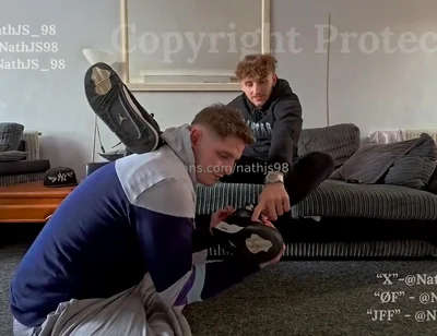 Master stinky socks licking