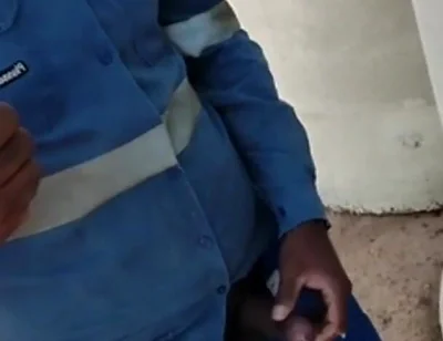 Before Heading Home, the Worker Gets a Quickie at the Construction Site.