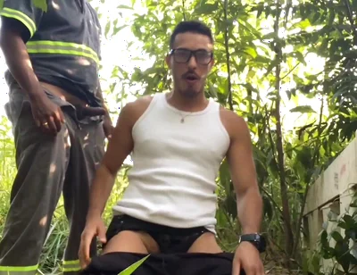 Construction Worker Has Sex with Boy on the Construction Site.