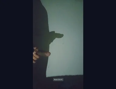 Shadow art in the dark night: the reflection of my private desire of jerking off on the wall.